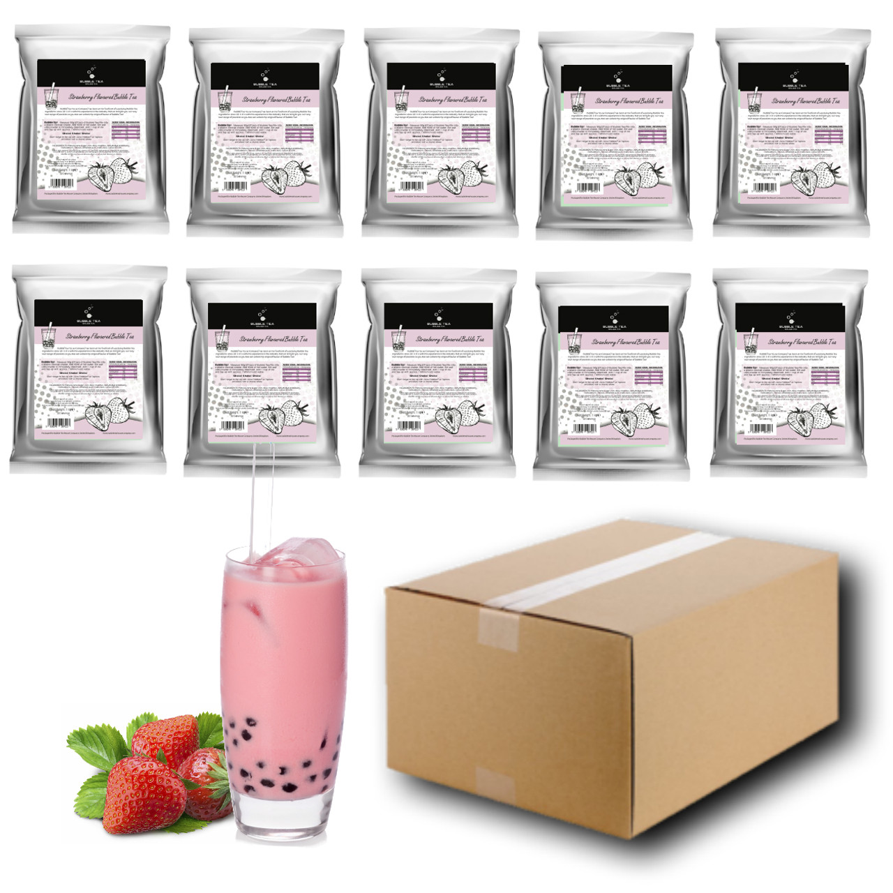 Case Strawberry Powder