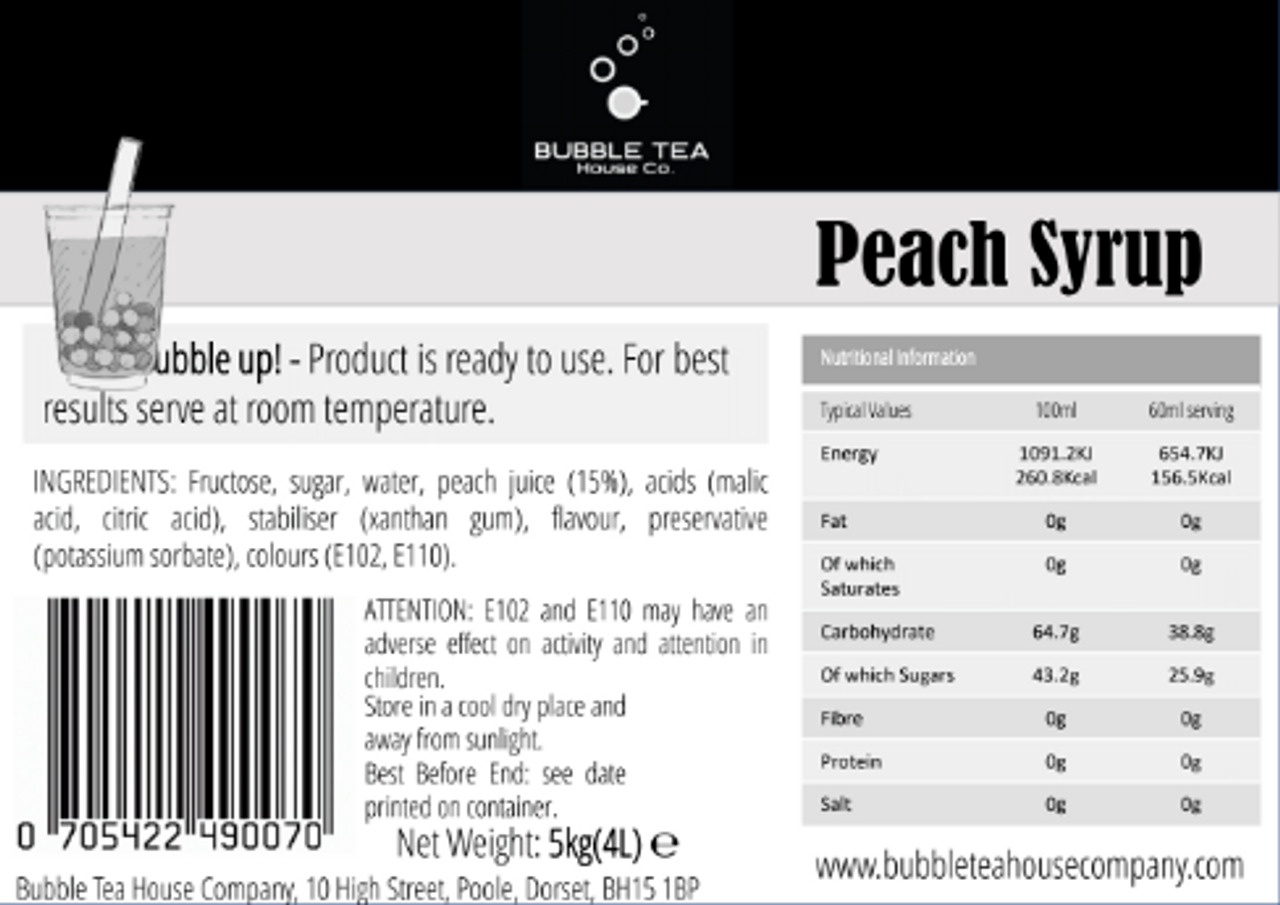Peach Syrup - Imagen 4