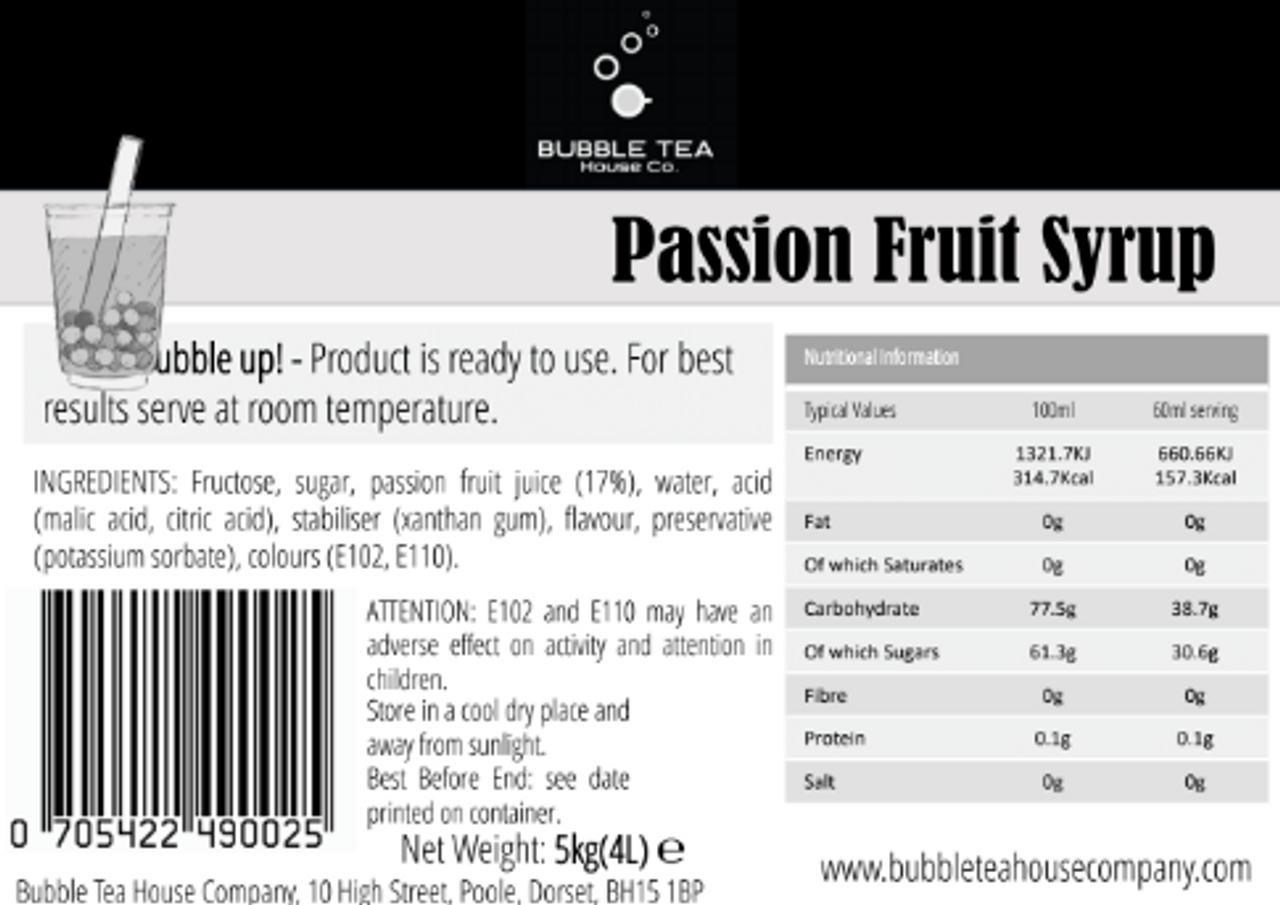 Passion Fruit Syrup - Imagen 3